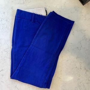 Aritzia Babton Elliot pant size 6 royal blue